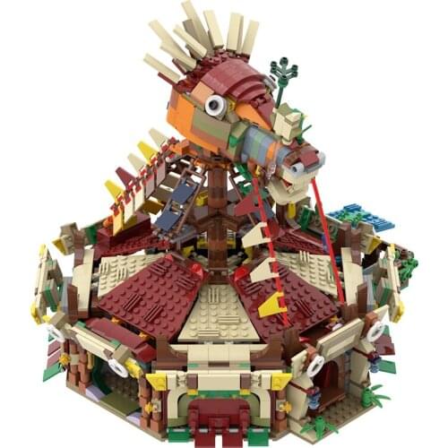 MOC Game Breaths The Wild Building Block Bricks Model Emperor Characters DIY Building Bricks Toys For Kids Boys Gifts 2015PCS