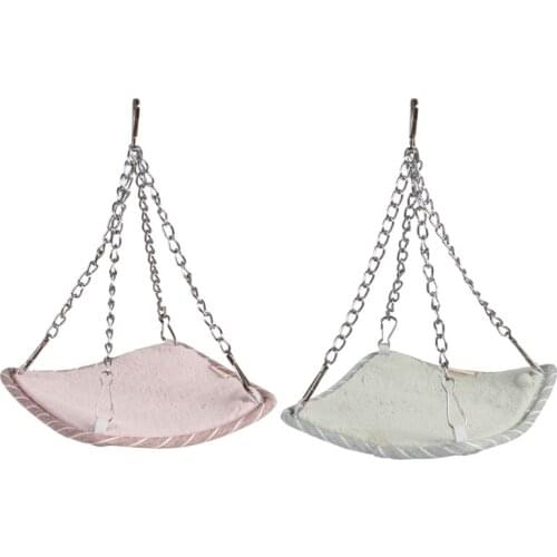 Small Pet Hammock Hamster Rodent Square Cage House Mini Hanging Bird Nest Bed