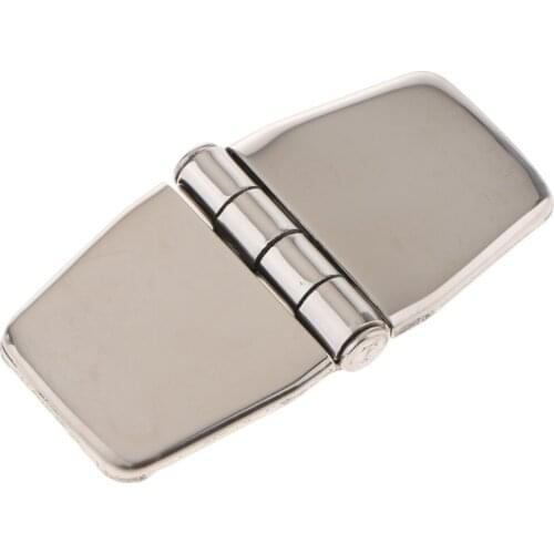 316 Stainless Steel Door Hinge With Cover Boat Door Hatch Compartment Hinge