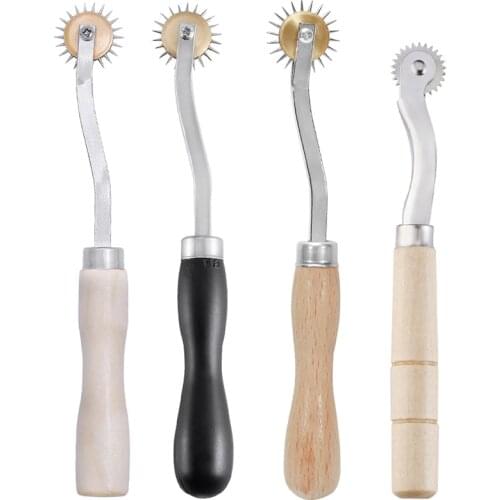 RORGETO Spacing Wheel Tracing Wheel Leather Stitch Spacing Wheel Professional Stitch Marking Spacer for DIY Leather Crafts