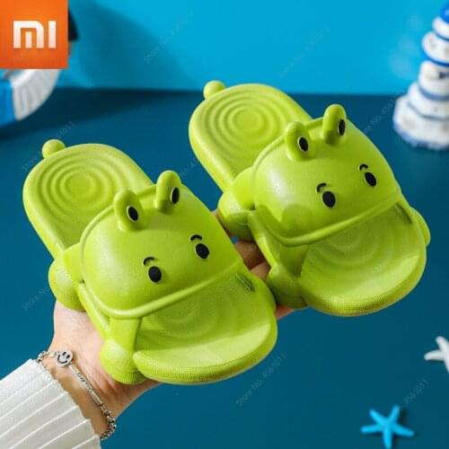 Xiaomi Baby Cartoon Slippers Kids Summer Cute Home Indoor Slipper Toddler Shoes Boys Girls Children Bedroom Beach Slipper Kids