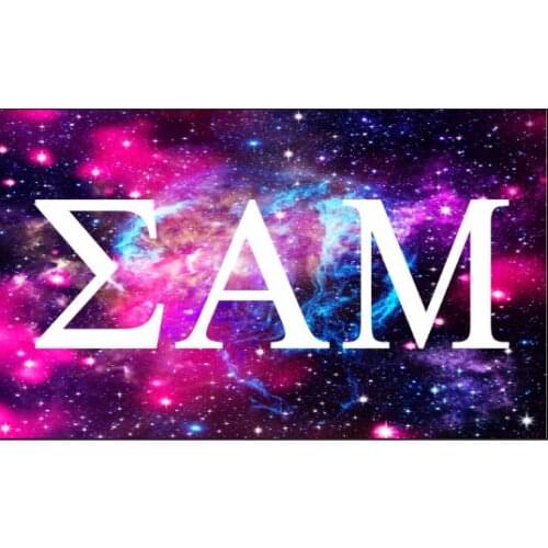 Sigma alpha Mu Flag 3 foot by 5 foot Polyester Greek alphabet banner