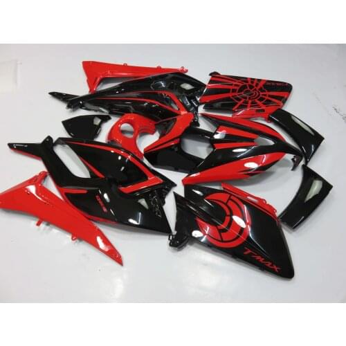 UV painted Motorcycle ABS Plastic Injection Fairing Kit Bodywork Bolts for Tmax 530 2012-2014 as show