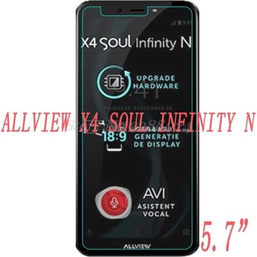 Smartphone Tempered Glass for ALLVIEW X4 SOUL INFINITY N 5.7" 9H Explosion-proof Protective Film Screen Protector cover phone