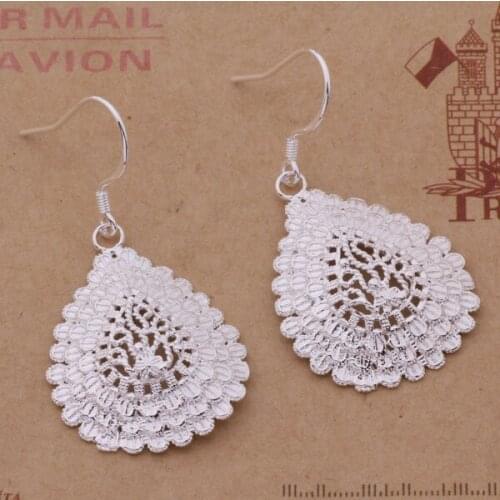 Wholesale Women Earrings 925 silver Fashion jewelry errrings WE-418