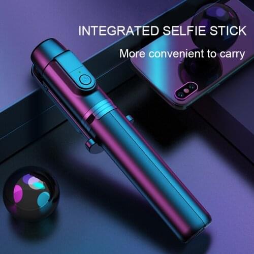 Koabbit 3 in1 Wireless Bluetooth Selfie Stick Foldable Handheld Monopod Shutter Remote Extendable Mini Tripod for iphone/Android