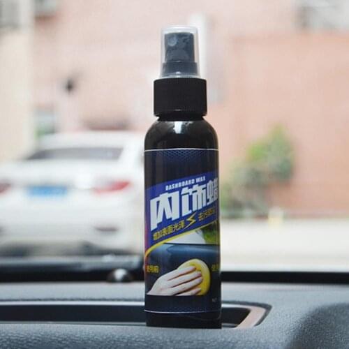 35% Hot Sales!!! 30ML Car Vehicle Wax Interior Restorer Dashboard Seat Glossing Maintenance Tool