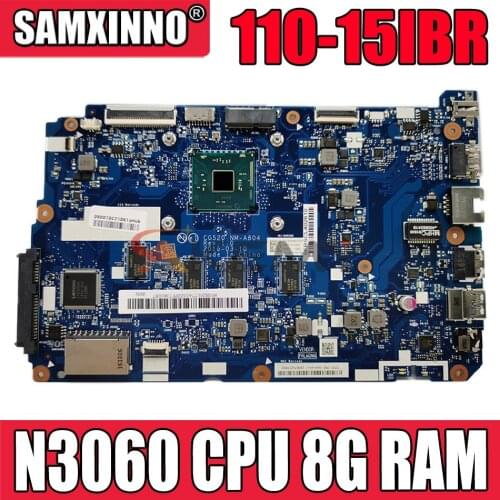 5B20L77328 For Lenovo 110-15IBR Laptop Motherboard CG520 NM-A804 With N3060 CPU 8G RAM