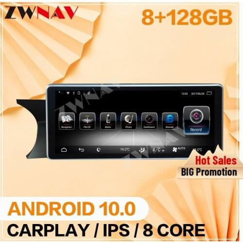 8GB+128GB Android 10 Car multimedia player For Mercedes-Benz C C204 2011 2012 2013 2014 Car IPS GPS Radio Audio Stereo Head Unit