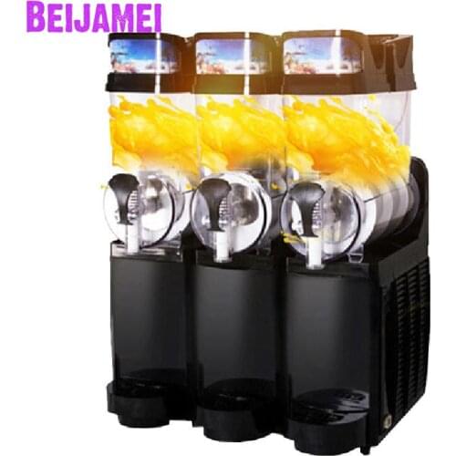 Beijamei 2020 Beverage ice machines electric slush maker commercial snow melting snow slushy machine price