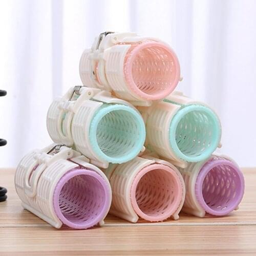 2PCS/Set Hair Curler Spring Clip Curlers DIY Hair Rollers Wavy Hairdressing Barber Hair Styling Tools Random Color