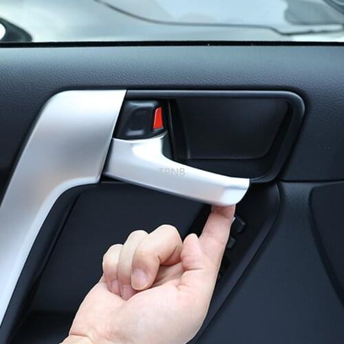 For Toyota Land Cruiser Prado 150 2010 2011 2012 2013 2014 2015 2016 2017 2018 2019 2020 Inner Handle Door Bowl Cover Trim