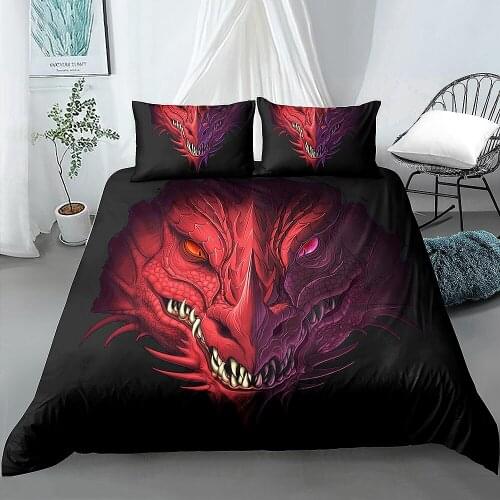 3D Printing Bedding Set Duvet Cover Set Bedclothes Home Textile Twin Full Queen King Size Nordic Bed Cover For Kids