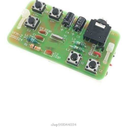 1Set FM Stereo Radio Kits Digital Radio Production Accessories DIY Radio Repair Parts D03 20 Dropship