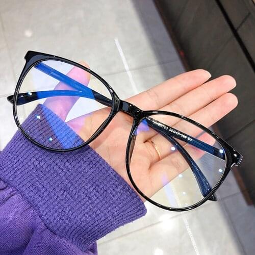 Anti Blue Ray Computer Glasses Transparent Oversize Gaming Goggles Eyeglasses Optical Spectacle Eyeglasses Frame Women&men