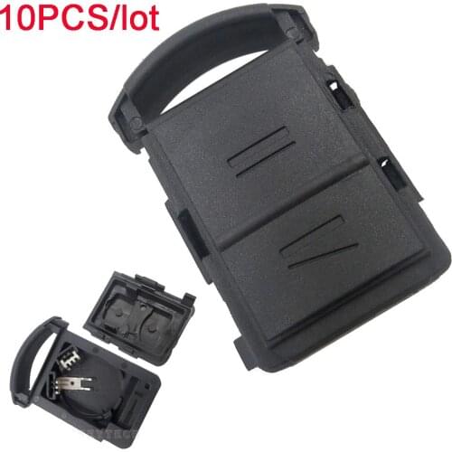 10PCS 2 Buttons Remote Car Key Case Shell for Opel Vauxhall Corsa Meriva Combo Replacement Fob Cover Car-Styling Car Accessories