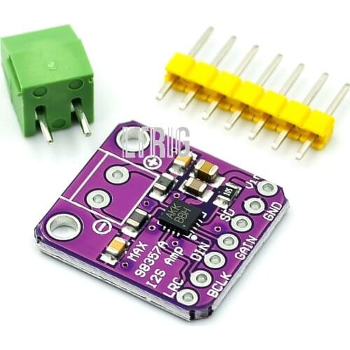 LTRIG Custom 1PCS Max98357 I2S 3W Class D Amplifier Breakout Interface Dac Decoder Module Filterless Audio