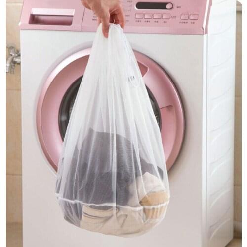 Laundry Bag Bolsa Ropa Sucia Wash Bag Drawstring Bra Underwear Laundry Bags Household Cleaning Tools Lingerie Wash Laundry#W