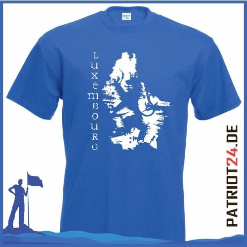 Mens T-shirt fashion cartoon characters Tee shirt shirt Luxembourg Duke Henry Homme short-sleeved