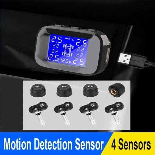 Cigarette Lighter TPMS Tyre Pressure Sensor Tire Pressure Monitoring System Car Security Alarm System Cigarette Lighter USB Port