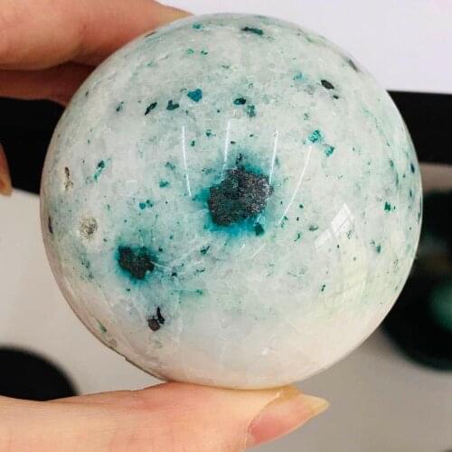 Naturally Beautiful phoenis stone crystal ball Healing home decoration 55-60MM