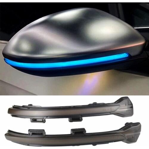 LED Turn Signal Light For Volkswagen Golf MK7 7 GTI R GTD Car Side Rearview Mirror For VW 2013 2015 2016 2018 Dynamic Blinker