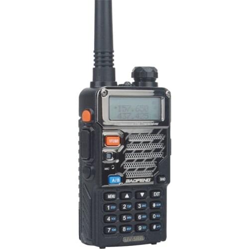 UV-5RB baofeng walkie taklie VHF/UHF dual band FM Portable FM two way radio with earpiece