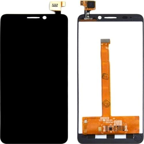LCD Screen and Digitizer Full Assembly for Alcatel One Touch Idol S / 6034 / 6034R / OT6034