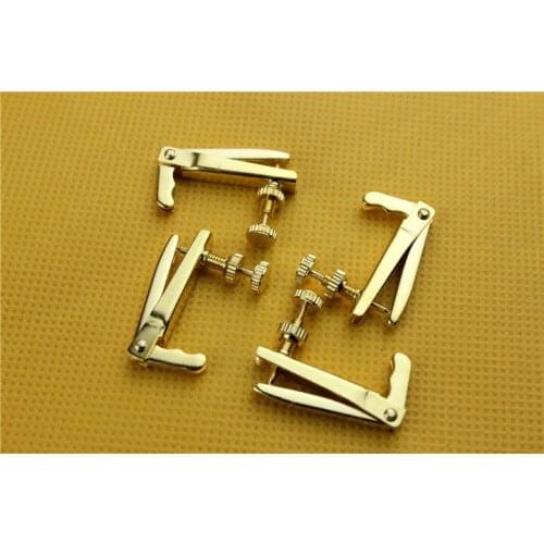 20 pcs Brand golden violin fine tuners 4/4, Violin Parts Accessories