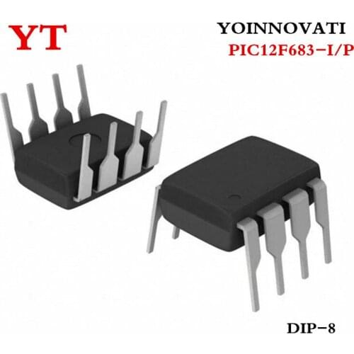 50pcs/lot PIC12F683-I/P PIC12F683 MCU 8BIT 3.5KB FLASH DIP-8 Best quality