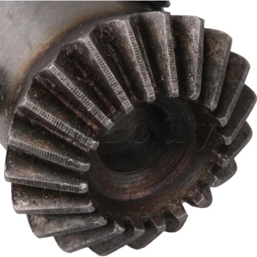 6 x Tapered Bevel Gear Wheel 6mm Hole Dia 1 Modulus 20 Teeth 45 Steel