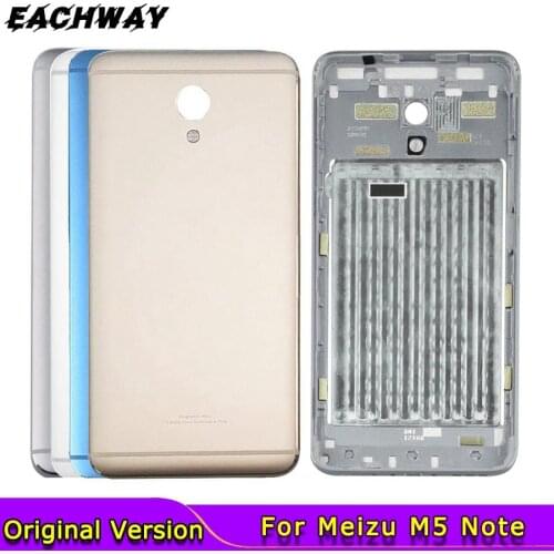 Meizu M5 Note Back Battery Housing Cover Rear Door Case For Original 5.5" MeiZu M5 Note Back Housing Middle Chassis Replacement