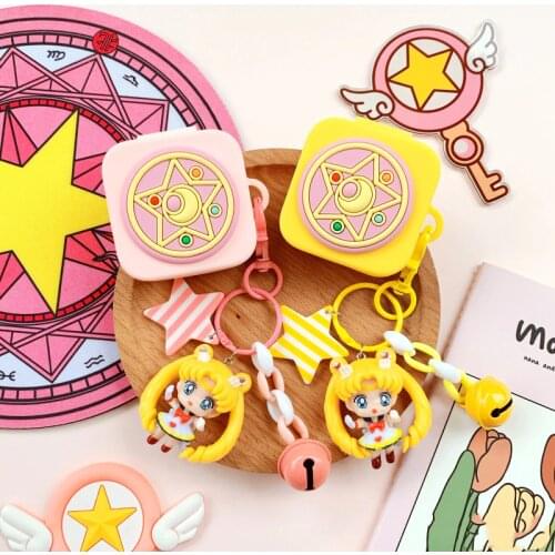 Cute Girl Earphone Cover for Xiaomi Air2 Se TWS Case for Xiaomi Air 2 Se Cover Bluetooth Earphone Protective Accessories