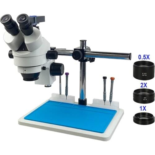 38MP Camera HDMI Digital USB TF Microscopio 3.5X-90X simul-focal Trinocular Stereo Microscope soldering PCB jewelry Repair Tools