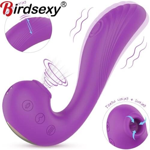 Vagina Sucking Dildo Vibrator Sex Toys For Woman Oral Suction Clitoris Stimulation Nipple Sucker Masturbation Erotic Sex Toys