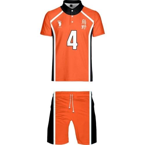 Haikyuu Cosplay Costume Karasuno High School Volleyball Club Hinata Shyouyou Sportswear Jerseys Uniform 9 Style