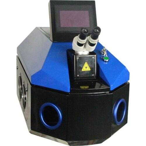 Gold and silver jewelry portable desktop laser welding machine stainless steel jewelry small jewelry pulse spot soldering machin