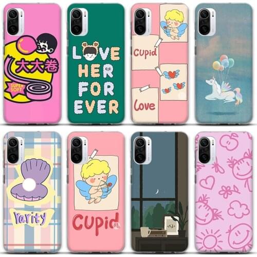 Simple funny Phone Case For Xiaomi Mi 11 10T 10T Pro 10 S lite Ultra 9T 9 8 Note 10 Pro Poco F3 F2pro X2 Silicone Cover