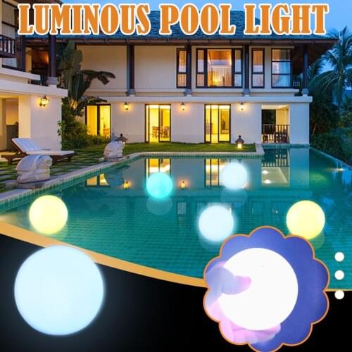 Led Floating Light Swimming Pool Light Garden Landscape Ball Light Fountain Pump Swimming Pools Pond Lawn Decor #P2