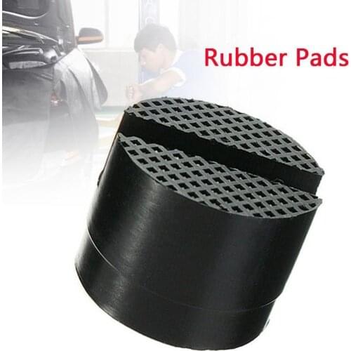 1Pcs Universal Car Lift Rubber Pad Parts Rubber Support Slotted Rubber Car Adapter Floor Rail Lift Frame Pad Pad Jack Q6E1
