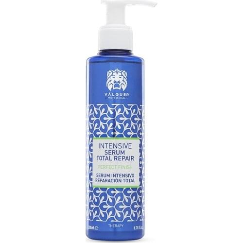 Valquer professional Serum hair intensive Total Repair. Perfect finish. For damaged hair. No sulfates, no salt-200 ml