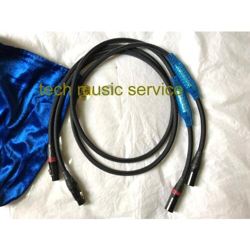 Hi-End tech music service - Alloy Gold-Silver XLR-XLR cable