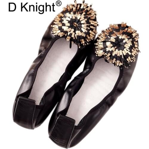 2020 Spring Autumn Women Flats Genuine Leather Female Ballet Flats Slip On Ballerines Flats Woman Shoes Moccasins Loafers Shoes