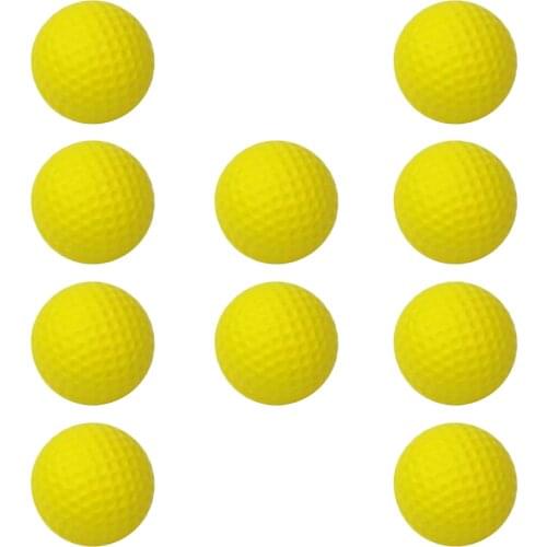 10Pcs Practice Golf Balls Soft Elastic Golf Balls For Kids Children Golfer