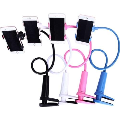 30pcs Universal Phone Holder Bed Clip Lazy Flexible Gooseneck Clamp Long Arms Mount for Mobile Phone