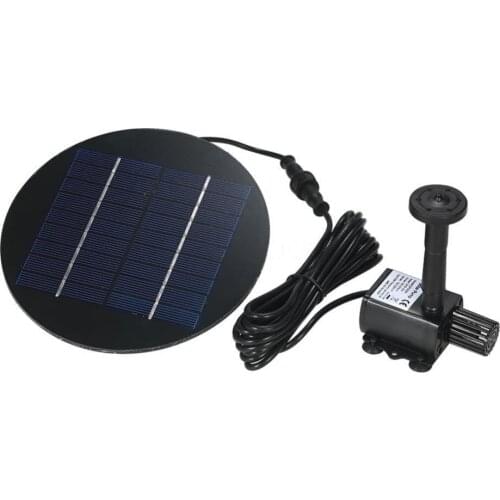 50% Hot Sale Solar Powered Floating Pond Fountain Brushless Water Pump Sprayer Pool Decor Garden Supplies