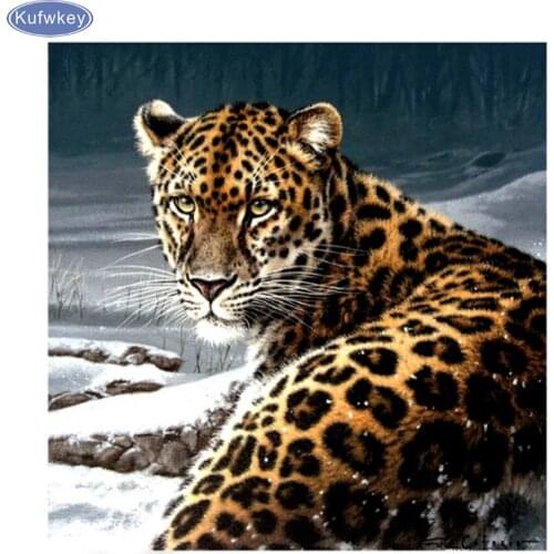 5D DIY Diamond Painting animals leopard,diamond Embroidery Stitch Cross Rhinestone diamond Mosaic 3d Painting Home Decor