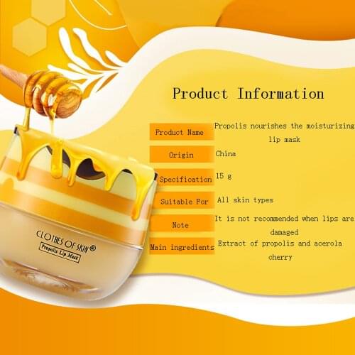 Lip Balm Cute Makeup Lipstick Propolis Nourishes Moisturizing Repairs Natural Lip Gloss Long Lasting Protect Lips Care Cosmetics