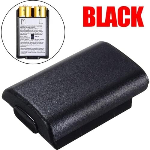 Mayitr 10Pcs Battery Pack Back Cover Replacement Wireless Controller Battery Case For Xbox 360 Wireless Controller Repair Part