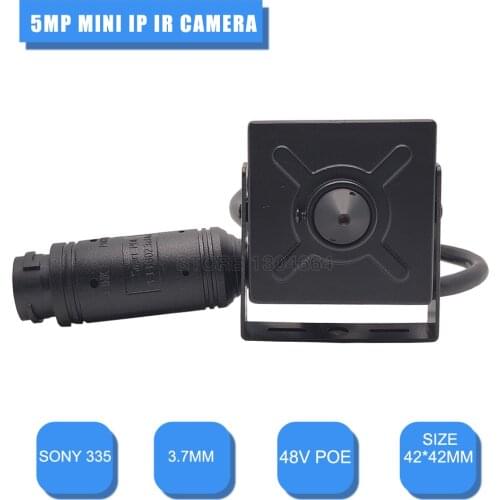 HD 5MP IP Camera POE Mini Camera SONY 335 Security Camera H.265 P2P Onvif Camera Surveillance Video Camera indoor Small IP Cam